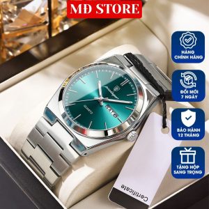 Đồng Hồ Nam Thời Trang, Máy Nhật Chống Nước, Kính Sapphire M41